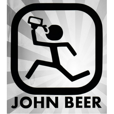  4''  John Deere Bière Décalque Vinyle